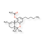 Δ8-THC Acetate (Δ8-Tetrahydrocannabinol Acetate, Δ8-THC-O-Acetate, CAS  Number: 23050-54-6)